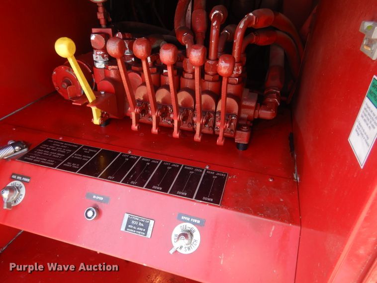 image for item DJ1299 1975 Sutphen TS85  aerial platform fire truck