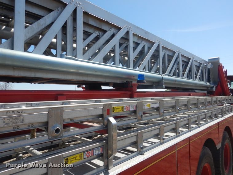 image for item DJ1299 1975 Sutphen TS85  aerial platform fire truck