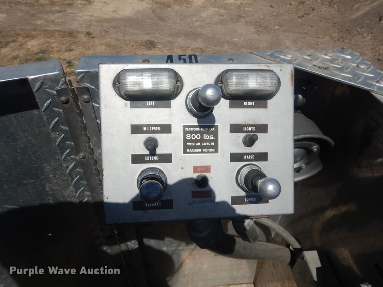 image for item DJ1299 1975 Sutphen TS85  aerial platform fire truck