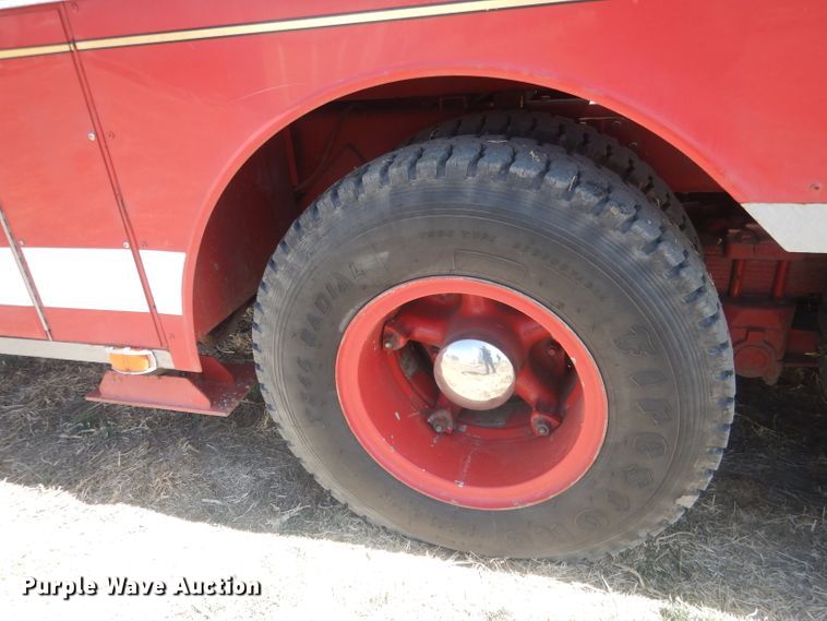 image for item DJ1299 1975 Sutphen TS85  aerial platform fire truck