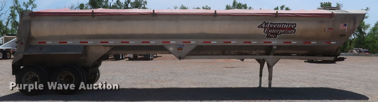 image for item DK3486 2014 Travis Body S/97  end dump trailer
