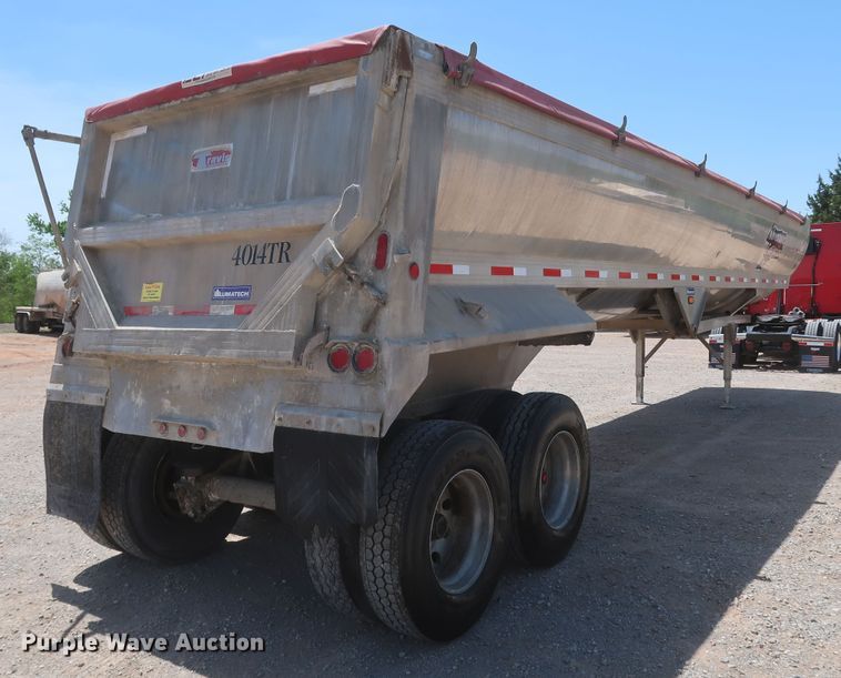 image for item DK3486 2014 Travis Body S/97  end dump trailer