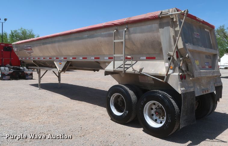 image for item DK3486 2014 Travis Body S/97  end dump trailer