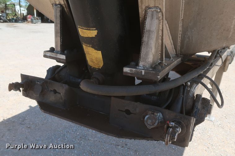 image for item DK3486 2014 Travis Body S/97  end dump trailer