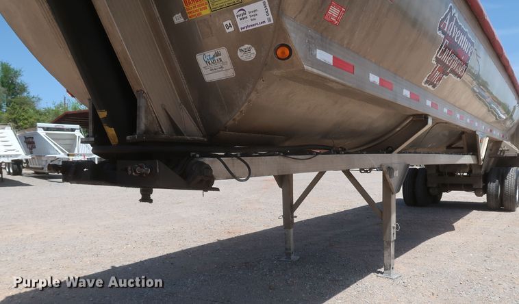 image for item DK3486 2014 Travis Body S/97  end dump trailer