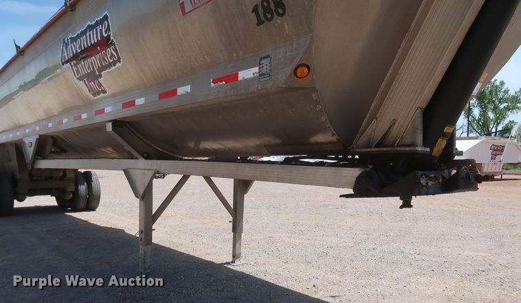 image for item DK3486 2014 Travis Body S/97  end dump trailer