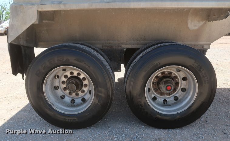 image for item DK3486 2014 Travis Body S/97  end dump trailer