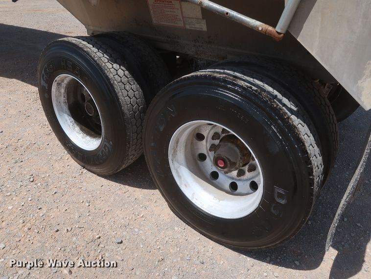 image for item DK3486 2014 Travis Body S/97  end dump trailer