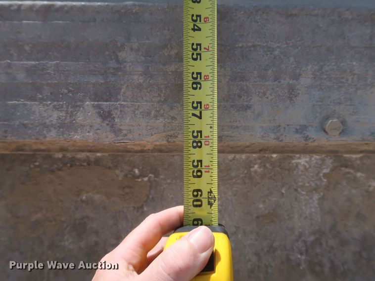 image for item DK3486 2014 Travis Body S/97  end dump trailer