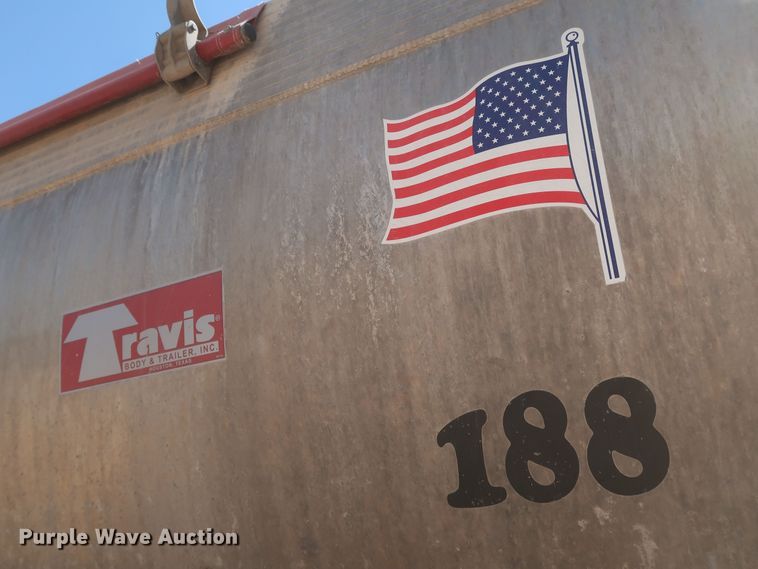 image for item DK3486 2014 Travis Body S/97  end dump trailer