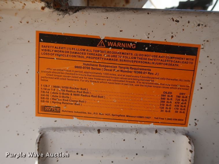 image for item DK3487 2018 Armor Lite SBD-40LT  bottom dump trailer