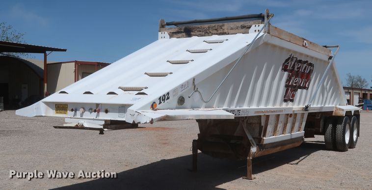 image for item DK3488 2014 Armor Lite SBD-40AR  bottom dump trailer