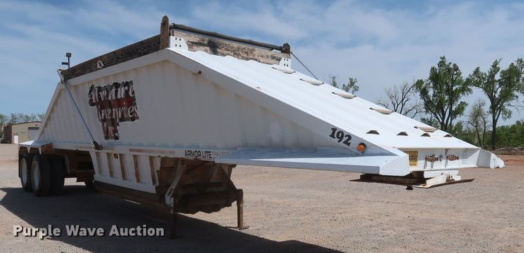 image for item DK3488 2014 Armor Lite SBD-40AR  bottom dump trailer