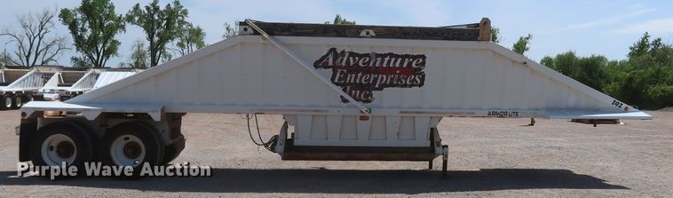 image for item DK3488 2014 Armor Lite SBD-40AR  bottom dump trailer