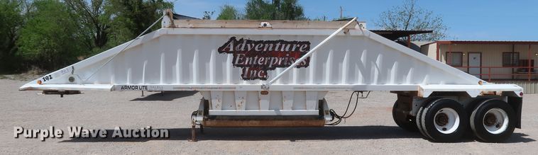 image for item DK3488 2014 Armor Lite SBD-40AR  bottom dump trailer