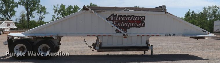 image for item DK3489 2015 Armor Lite SBD-40  bottom dump trailer