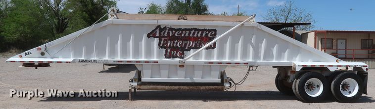 image for item DK3489 2015 Armor Lite SBD-40  bottom dump trailer