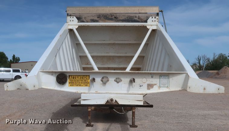 image for item DK3491 2016 Armor Lite SBD-40LT  bottom dump trailer