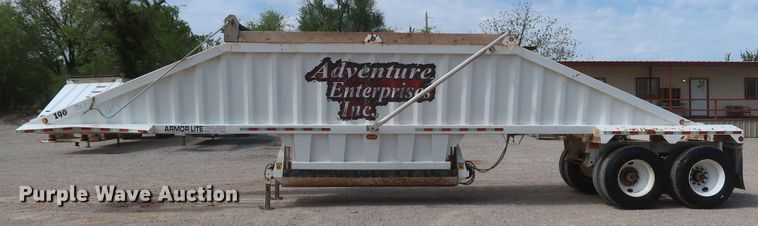 image for item DK3491 2016 Armor Lite SBD-40LT  bottom dump trailer