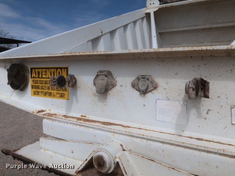 image for item DK3491 2016 Armor Lite SBD-40LT  bottom dump trailer