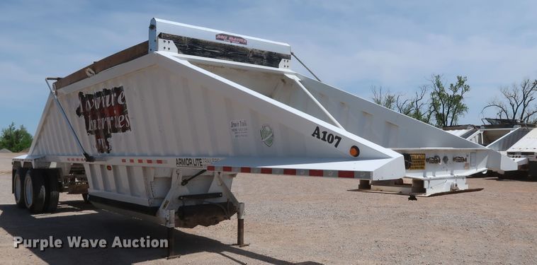 image for item DK3492 2018 Armor Lite SBD-40LT  bottom dump trailer