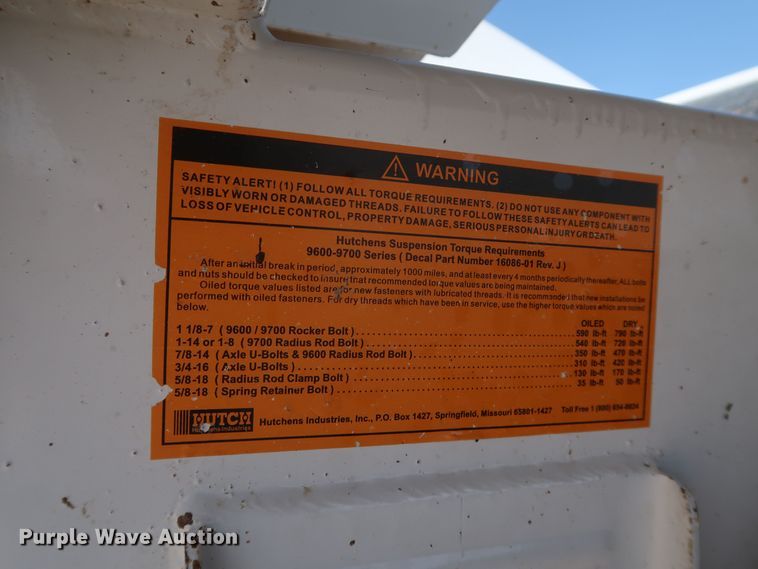 image for item DK3492 2018 Armor Lite SBD-40LT  bottom dump trailer