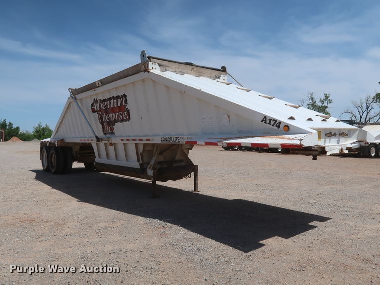 image for item DK3493 2015 Armor Lite SBD-40  bottom dump trailer