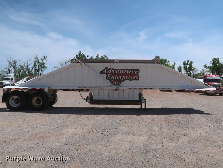 image for item DK3493 2015 Armor Lite SBD-40  bottom dump trailer