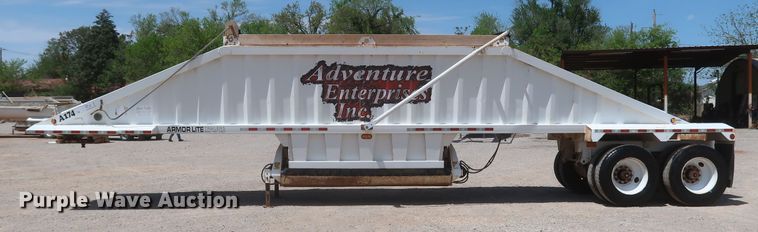 image for item DK3493 2015 Armor Lite SBD-40  bottom dump trailer