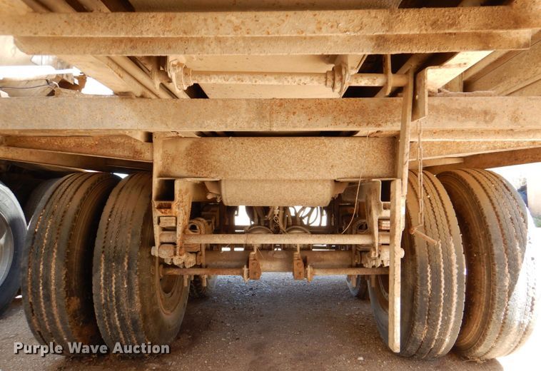 image for item DK8249 1996 Ledwell  feed delivery trailer