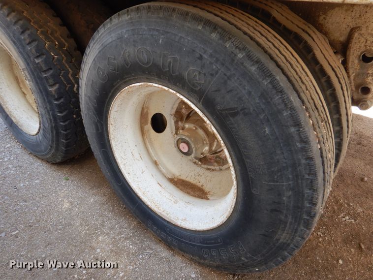 image for item DK8249 1996 Ledwell  feed delivery trailer