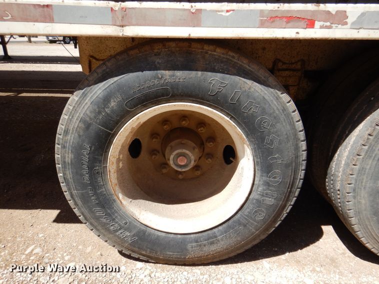 image for item DK8249 1996 Ledwell  feed delivery trailer