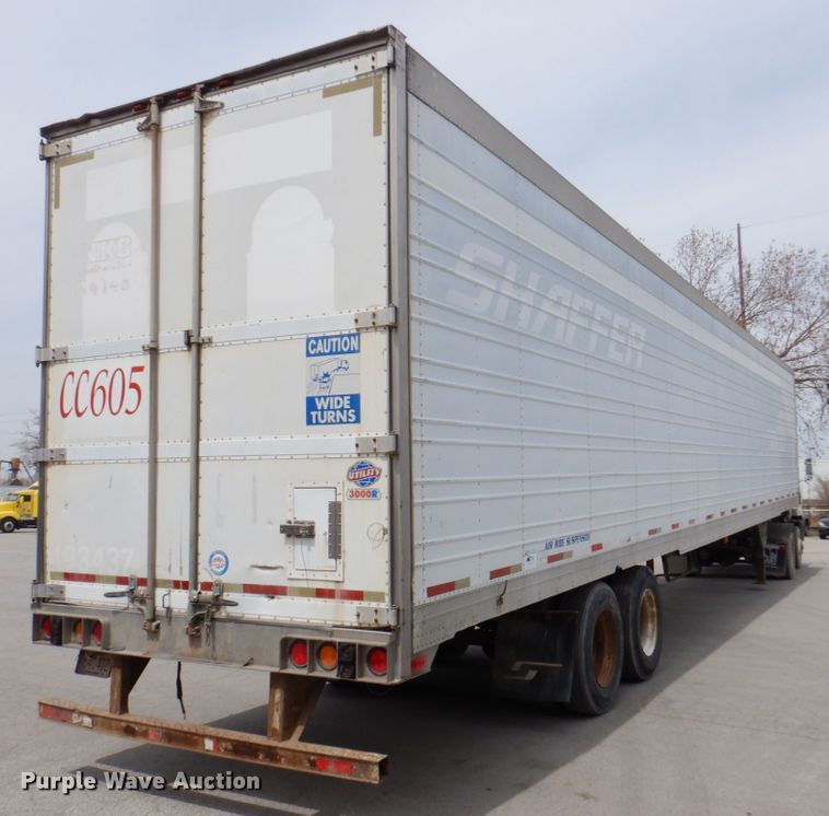image for item DM6131 2003 Utility  refrigerated van trailer