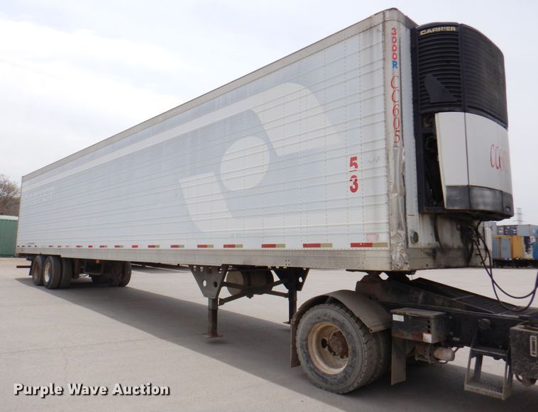 image for item DM6131 2003 Utility  refrigerated van trailer