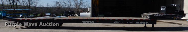 image for item DM7273 2008 Landoll 930C  drop deck equipment trailer