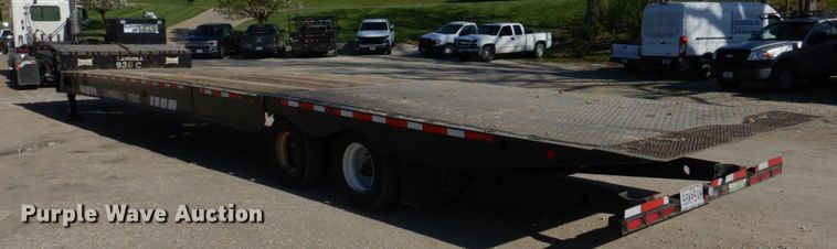 image for item DM7273 2008 Landoll 930C  drop deck equipment trailer
