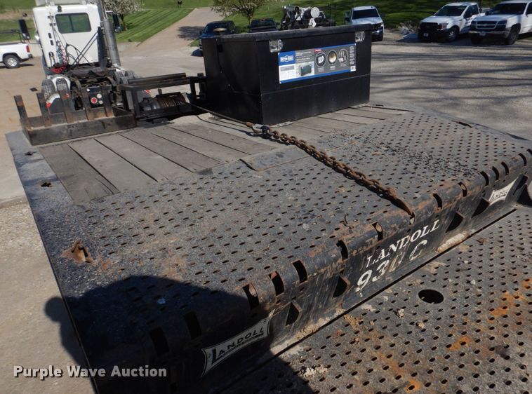 image for item DM7273 2008 Landoll 930C  drop deck equipment trailer