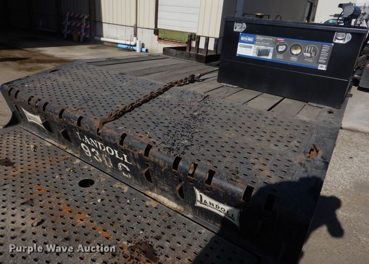 image for item DM7273 2008 Landoll 930C  drop deck equipment trailer