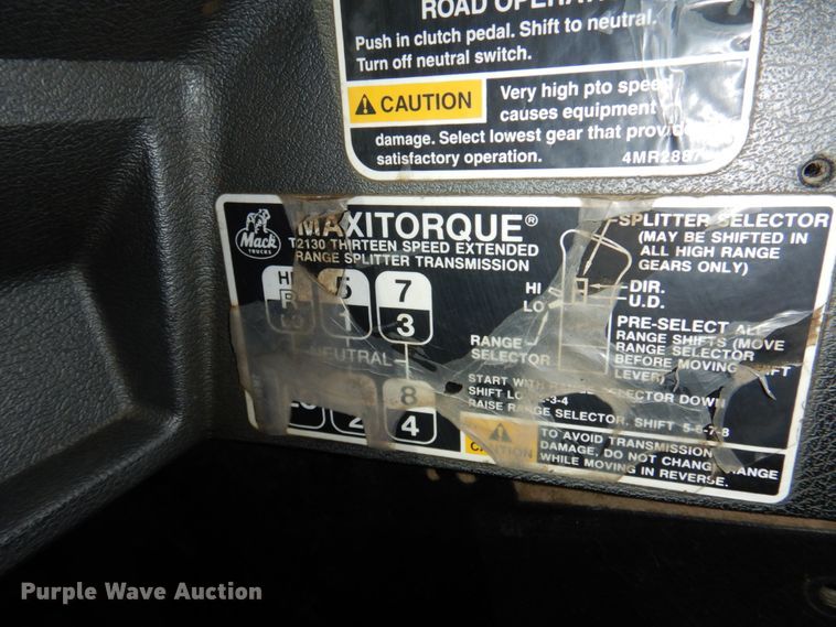 image for item DN7312 1997 Mack CH613  semi truck