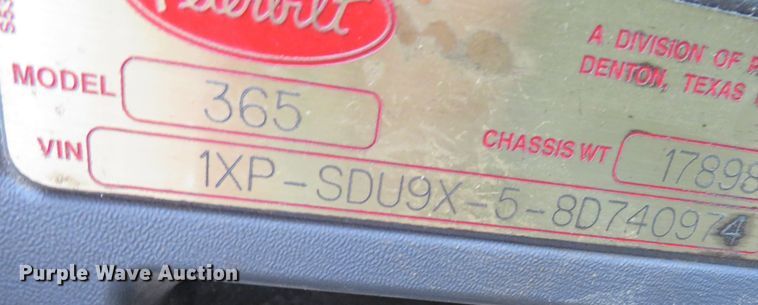 image for item DN7964 2008 Peterbilt 365  semi truck