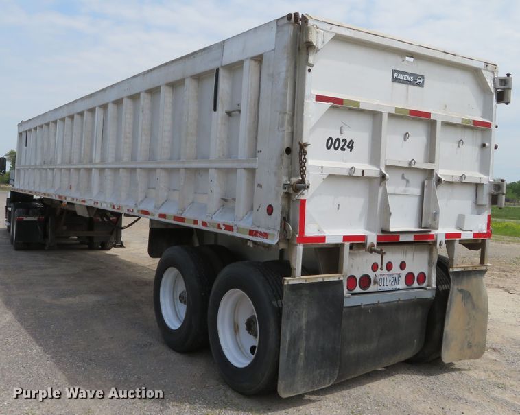 image for item DN7971 1996 Ravens  end dump trailer
