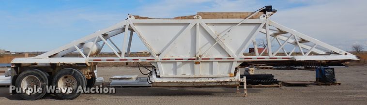image for item DR1153 2004 Manac  bottom dump trailer