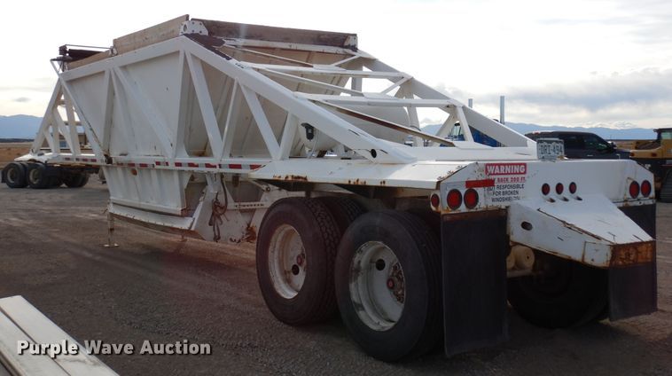 image for item DR1153 2004 Manac  bottom dump trailer