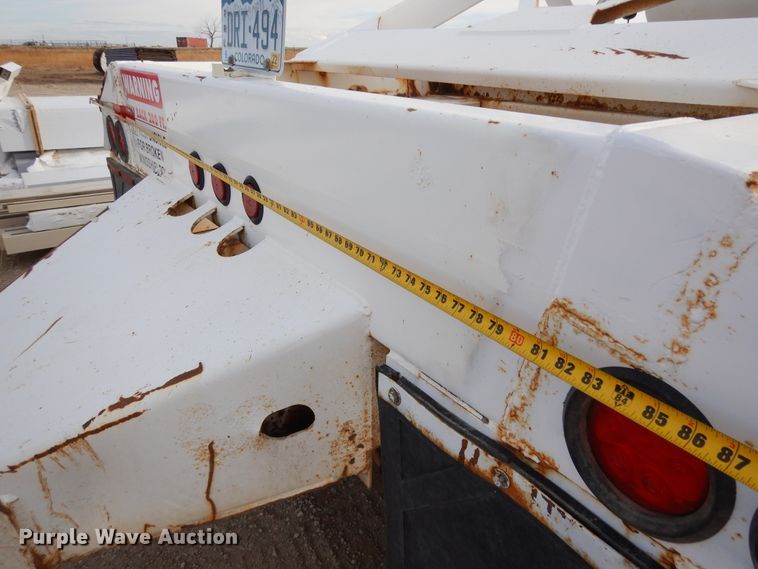 image for item DR1153 2004 Manac  bottom dump trailer