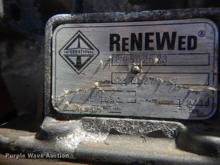 image for item HU9402 International  automatic transmission