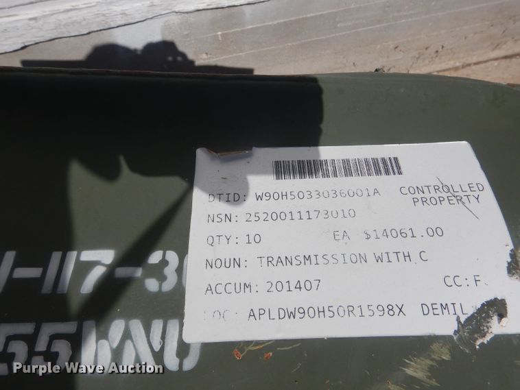 image for item HU9402 International  automatic transmission