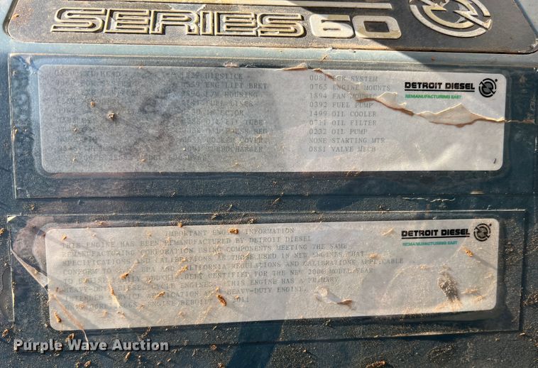 image for item IG9430 2007 Western Star 4900 SA  semi truck