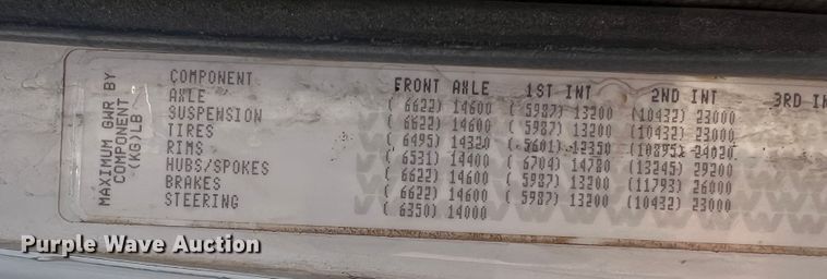 image for item IG9430 2007 Western Star 4900 SA  semi truck