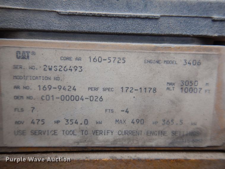 image for item JK9361 2000 Sterling L-Line  semi truck