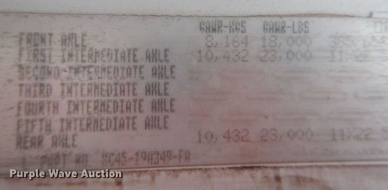 image for item JK9361 2000 Sterling L-Line  semi truck